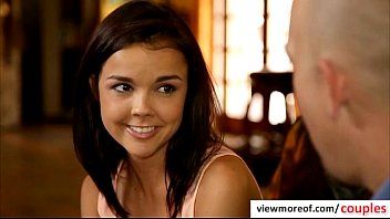 Hawt legal age teenager dillion harper receives enticed by mature pair